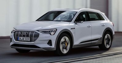 New audi e tron 50: entry level ev suv priced from £59,900