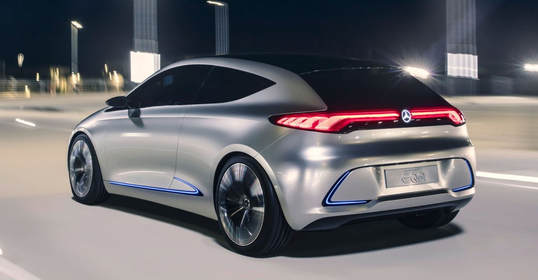 Mercedes eqa: electric crossover drops disguise in new images