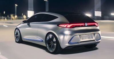 Mercedes eqa: electric crossover drops disguise in new images