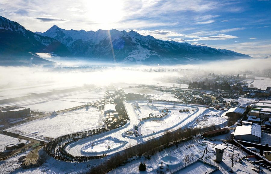 Goodwood with snow: inside porsche's bonkers gp ice race