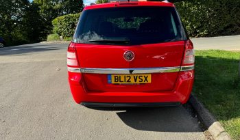 2012 Vauxhall Zafira 1.8 16V Design Euro 5 5dr full