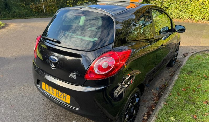 2016 Ford Ka 1.2 Zetec Black Edition Euro 6 (s/s) 3dr full